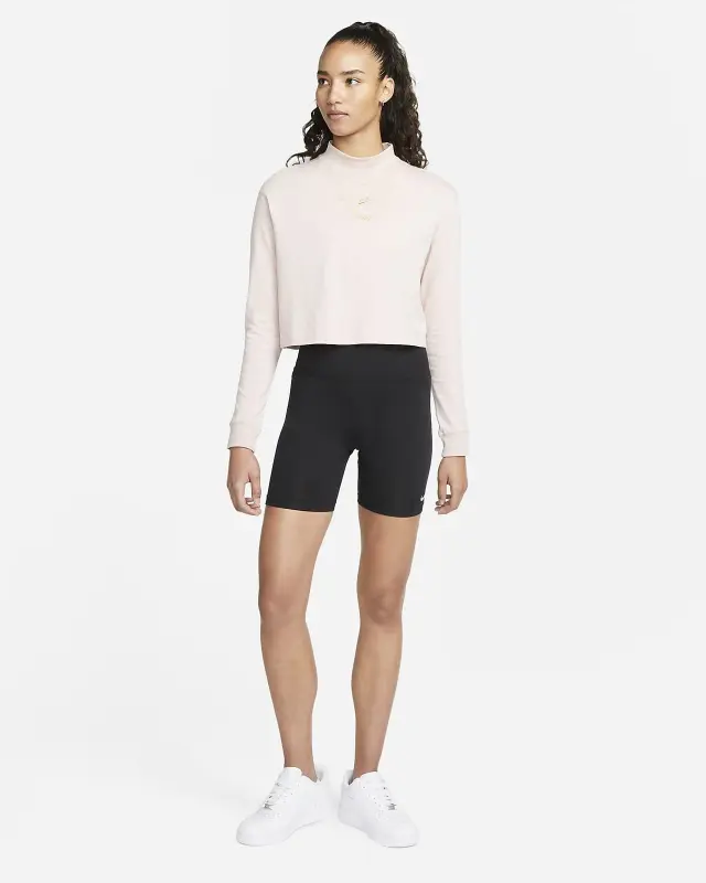 Nike Sportswear Μακρυμάνικη Γυναικεία Μπλούζα DM2792-601 Ροζ - M 2