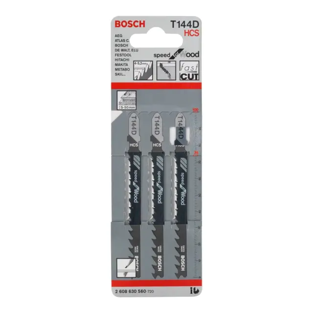 BOSCH ΠΡΙΟΝΑΚΙΑ ΣΕΓΑΣ 2608630033 T144D HCS ΚΟΠΗΣ ΞΥΛΟΥ (1 ΤΜΧ)