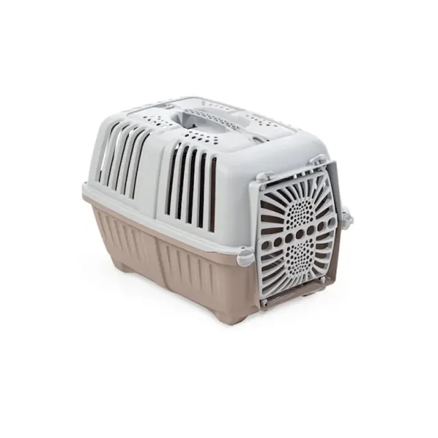 MPS Pratiko Plastica Box Μεταφοράς N2 για Ζωάκια έως 15Kg (55x36x36 cm) 36x55x36cm Μονόχρωμο