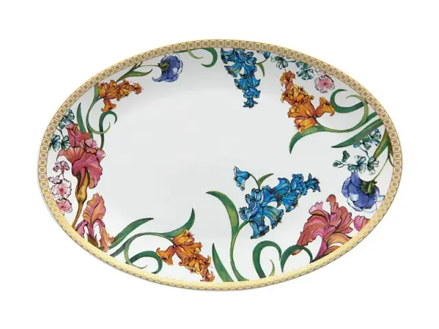 Maxwell & Williams Michalides Mystque Oval Platter Πιατέλα Οβάλ 35X25Cm Λευκή