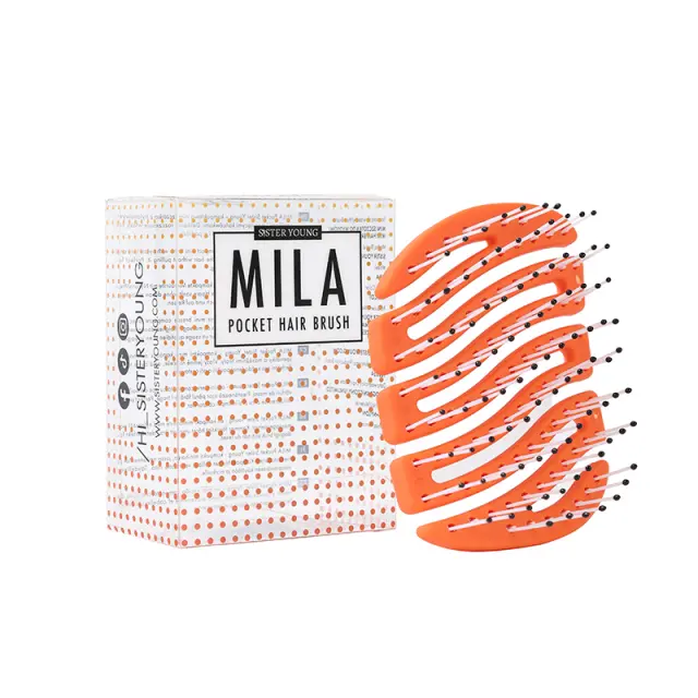 Sister Young Mila Pocket NV Επαγγελματική Βούρτσα Apricot