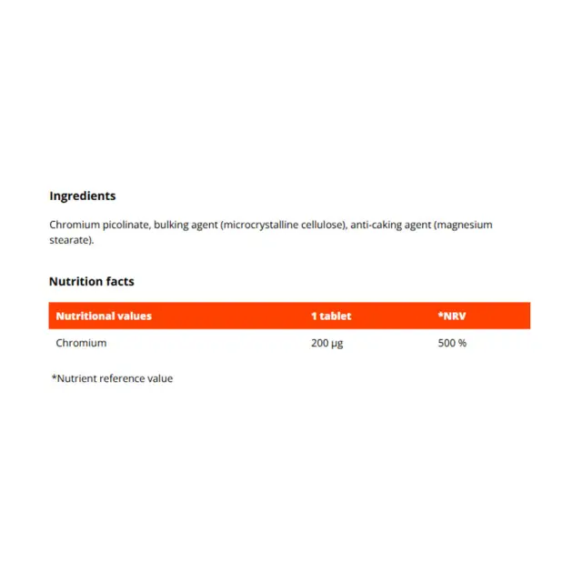 GymBeam Chromium Picolinate 2