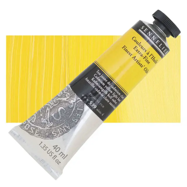 Sennelier Λάδι Finest Artists Oil 539 Cadmium Yellow Light Hue - 40ml