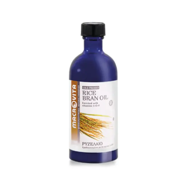 Macrovita Λάδι Σώματος για Πρόσωπο, Μαλλιά και Σώμα Ρυζέλαιο 100ml