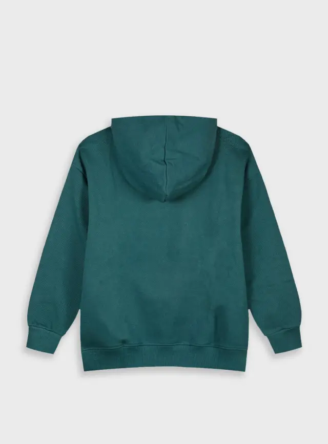 Junior 10 έως 18 ετών Μπλούζα με κουκούλα κυπαρισσί 3