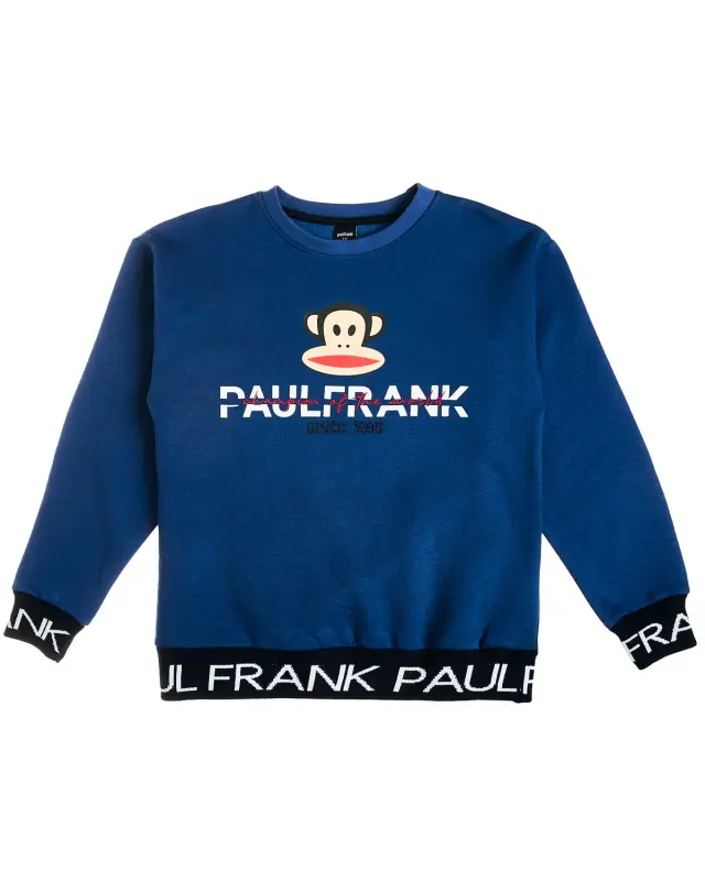 Σετ φόρμας φούτερ Paul Frank με τύπωμα και κέντημα 2
