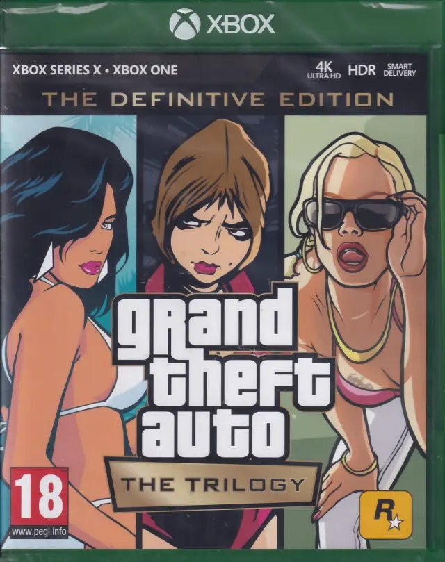 Xbox Series X Grand Theft Auto The Trilogy The Definitive Edition