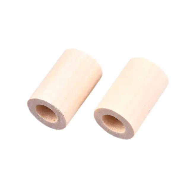Χάντρα Ξύλινη Κύλινδρος Ø20mm, 30mm - 10τεμ