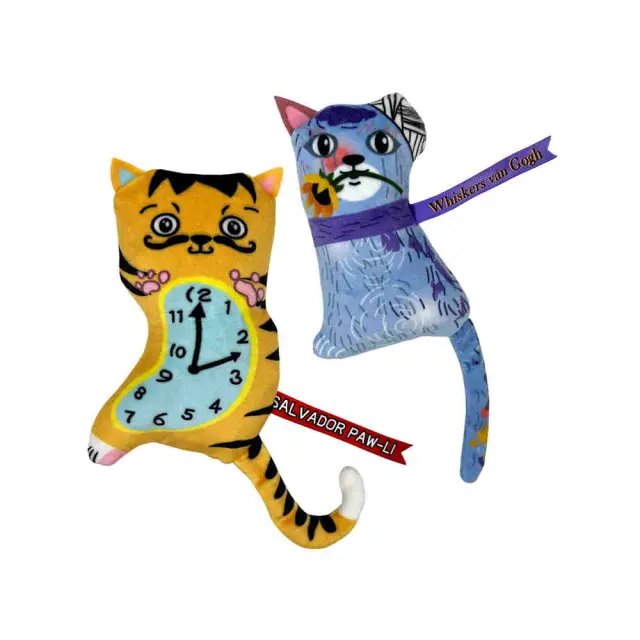 Kong Cat Παιχνίδι Γάτας Artz Dali/Van Gogh Μονόχρωμο