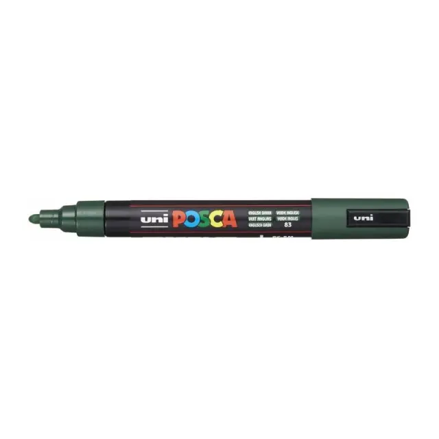 Μαρκαδόρος Ζωγραφικής Posca PC-5M Κυπαρισσί 2.5 mm (Uni)