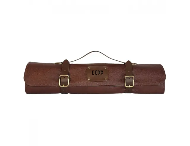 Δερμάτινη Θήκη Μαχαιριών Doxx Amsterdam Smooth Leather 7 θέσεων - ChestnutSL.KR-001-CHESTNUT