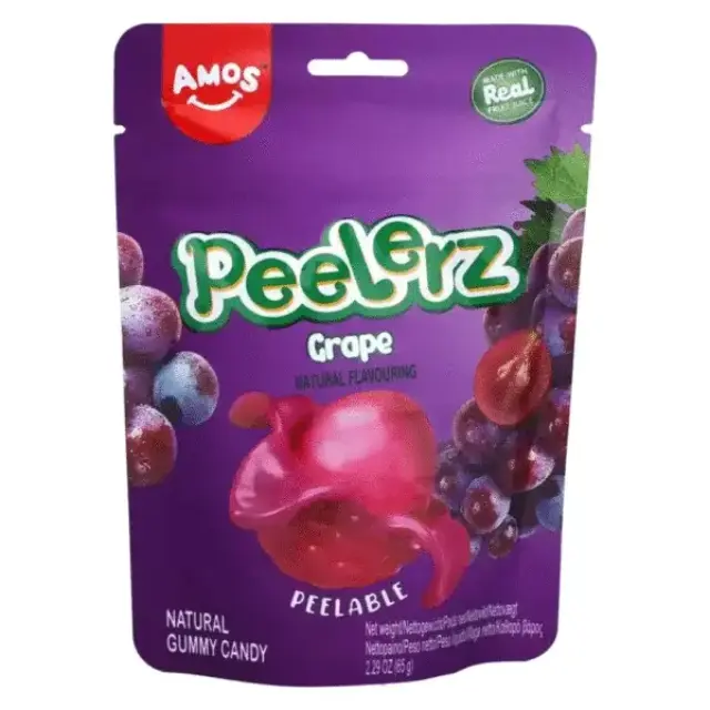 AMOS Peelerz Gummy Grape Cube 46g