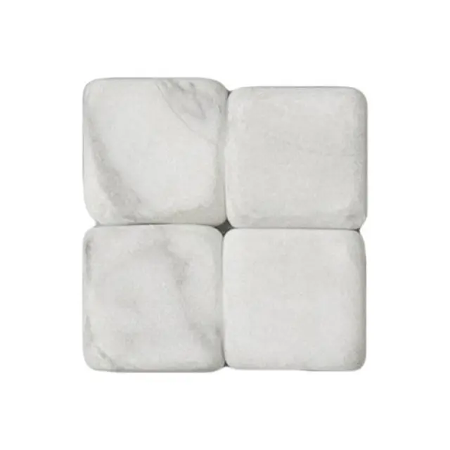 Μαρμάρινη Ψηφίδα M24 Bianco Carrara 10x10x8mm - 150gr