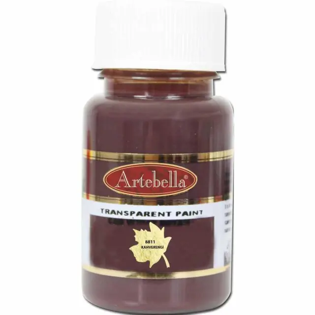 Artebella Διάφανο Σμάλτο Stained Glass - 8811 Brown - 50ml