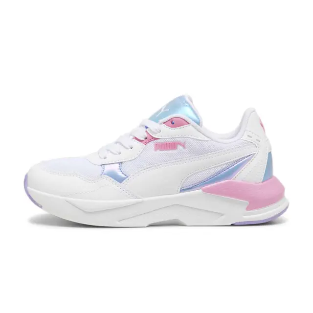 Puma Girl's X-Ray Speed Lite Bouncy Sky JR Άσπρο - Ροζ 398005-01 (Puma)