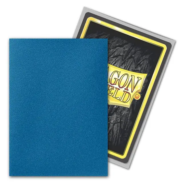 Dragon Shield Standard Matte Dual Sleeves Cobalt & Silver (100 Sleeves) 2