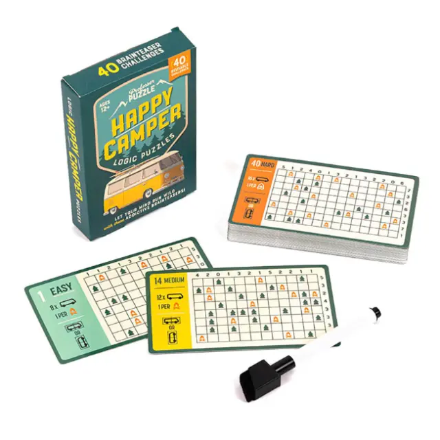 Professor Games/ Happy Camper Logic Puzzles ( BT-27)