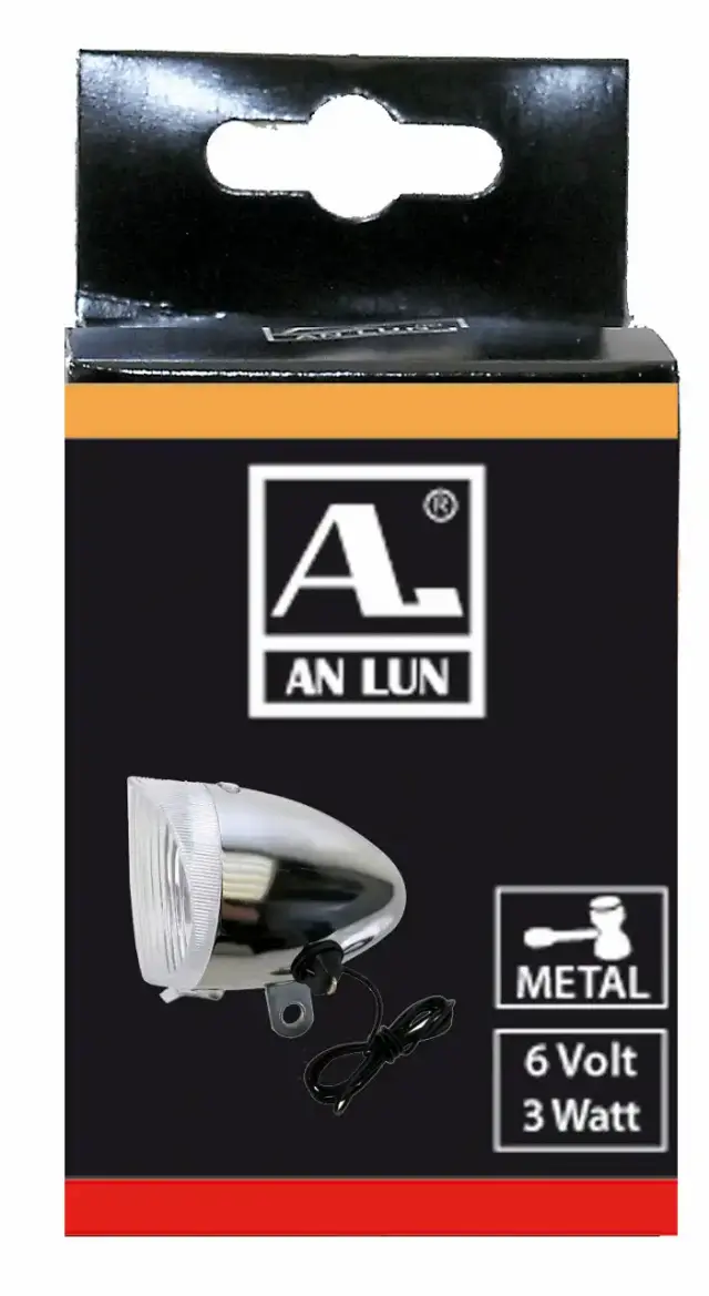 ΦΑΝΑΡΙ ΔΥΝΑΜΟ ANLUN 6V/2.4W ΑΣΗΜΙ (ΚΟΥΤΙ, ΧΩΡΙΣ ΒΑΣΗ) 461312 2