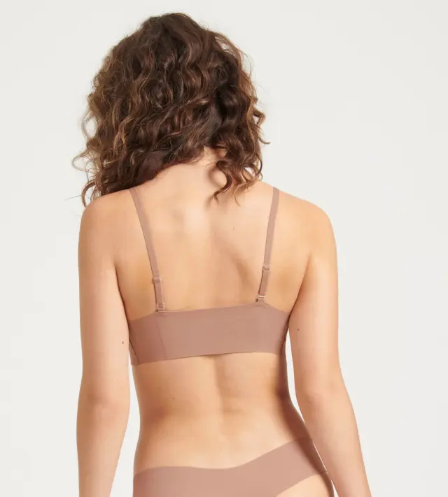 Sloggi Σουτιέν Zero Microfibre 2.0 Bralette Μπεζ 3