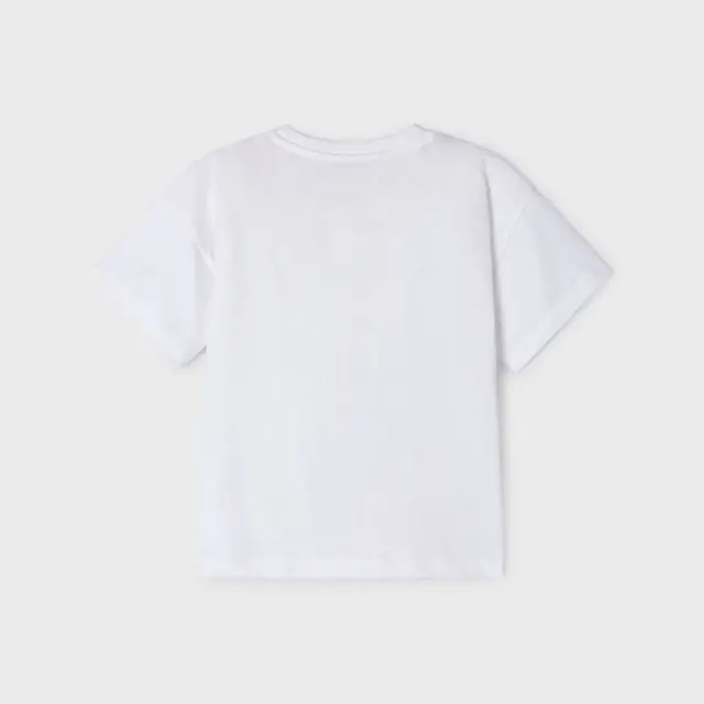 Baby 6 μηνών έως 4 ετών Μπλούζα oversize fit Better Cotton λευκό - 5Ε 3