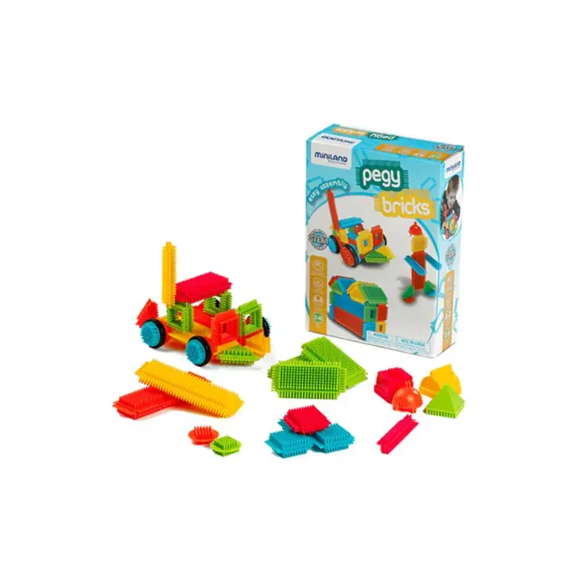 MINILAND ΠΑΙΧΝΙΔΙ ΚΑΤΑΣΚΕΥΗΣ PEGY BRICKS 36 ΤΜΧ
