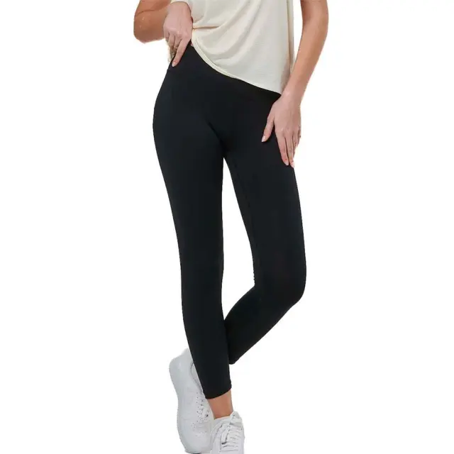 Body Action Women's 7/8 Length Tights Μαύρο 011515-01 (Body Action) - Medium