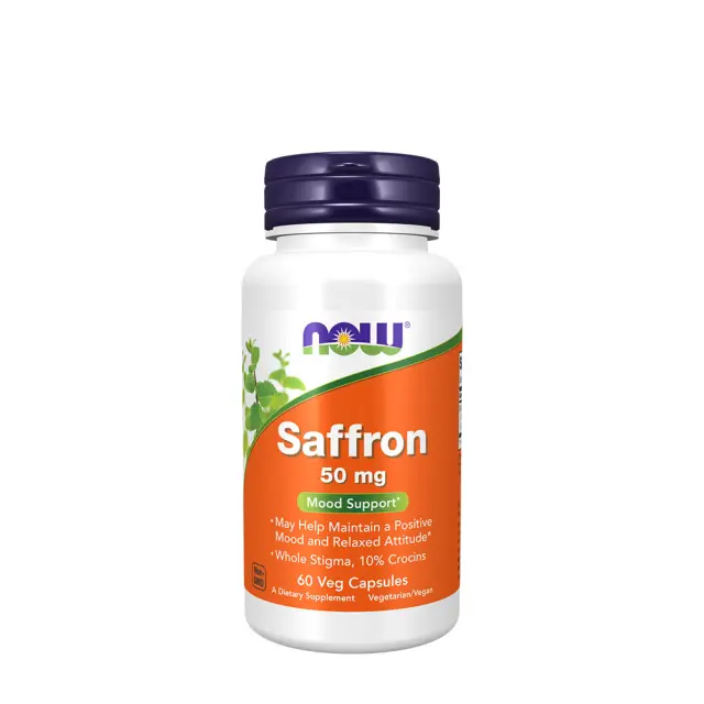 Now Foods Saffron 50 mg