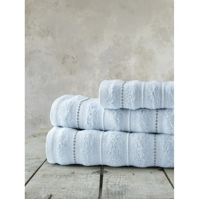 Πετσέτες Σετ 3 Τεμ 30x50-50x90-70x140 450gsm Nima Aura 100% βαμβακερό- Light Blue