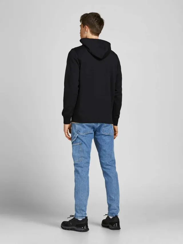 JCOAIR SWEAT ZIP HOOD NOOS. Black 2