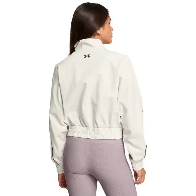 Under Armour Unstoppable Crop Jacket (1386479-110) - Μπέζ 3