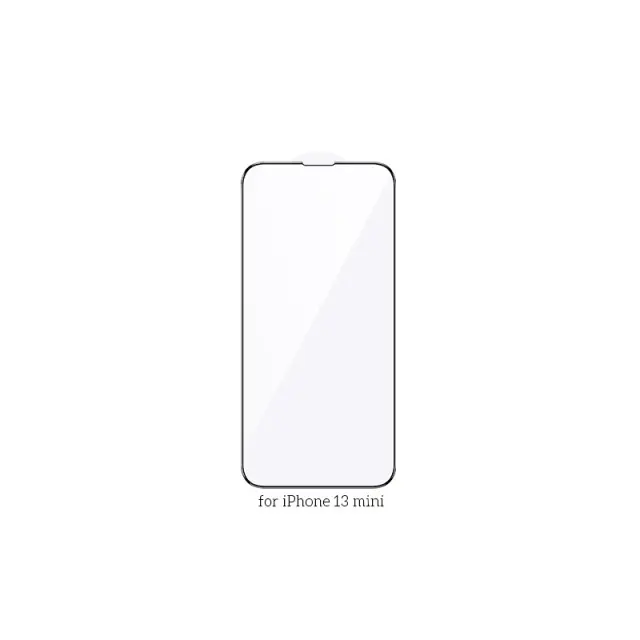 Tempered Glass Hoco G5 0.33mm Full Silk Screen HD 2.5D για Apple iPhone 13 mini Μαύρο 3