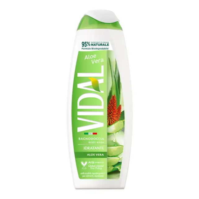 VIDAL Αφρόλουτρο 500ml Aloe Vera