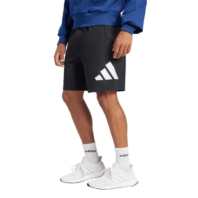 adidas Sportswear Men's Big Logo Single Jersey Shorts Μαύρο IS6909 (adidas Sportswear) - XLarge