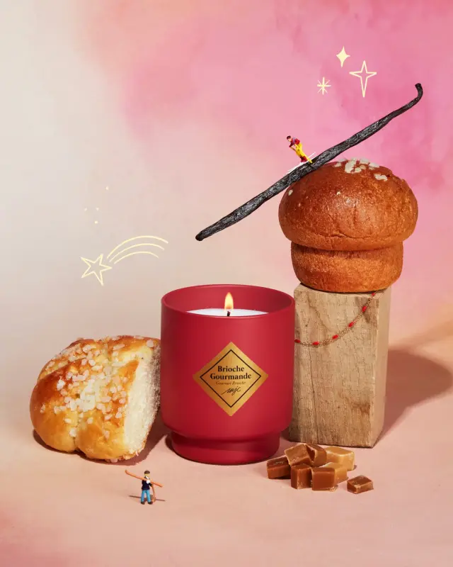My Jolie Candle Noel Brioche Gourmande Gold Bracelet Χριστουγιεννιάτικο κερί με κόσμημα Βραχιόλι έκπληξη 3
