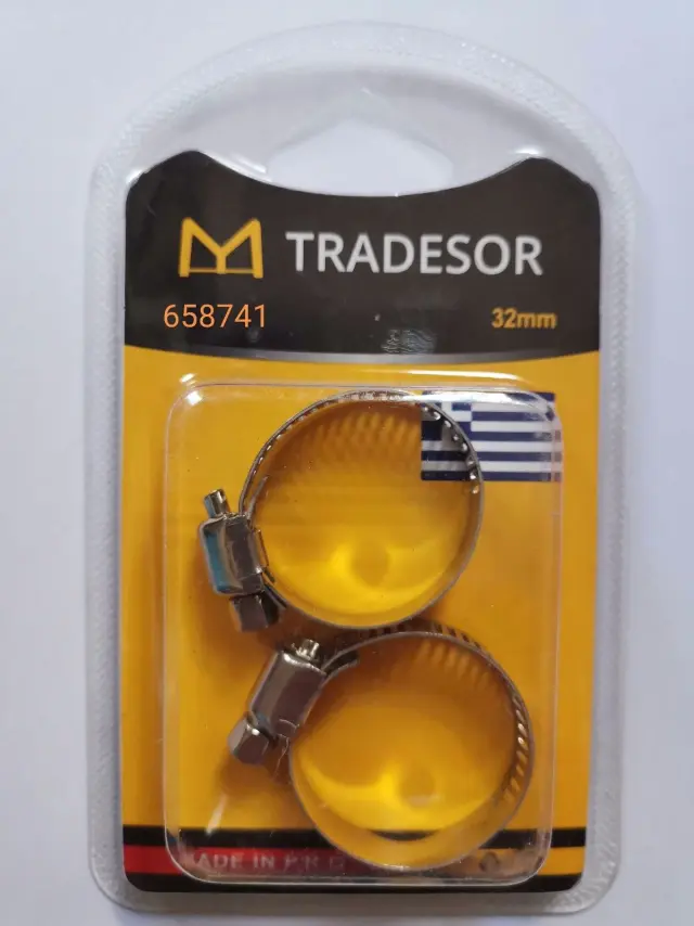 Σφιγκτήρες σωλήνων - 32mm - Σετ 12 πακέτων - 658741 2