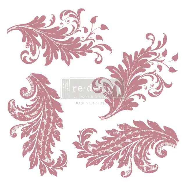 Σφραγίδα Re-design, Royal Flourish, 30,5x30,5cm