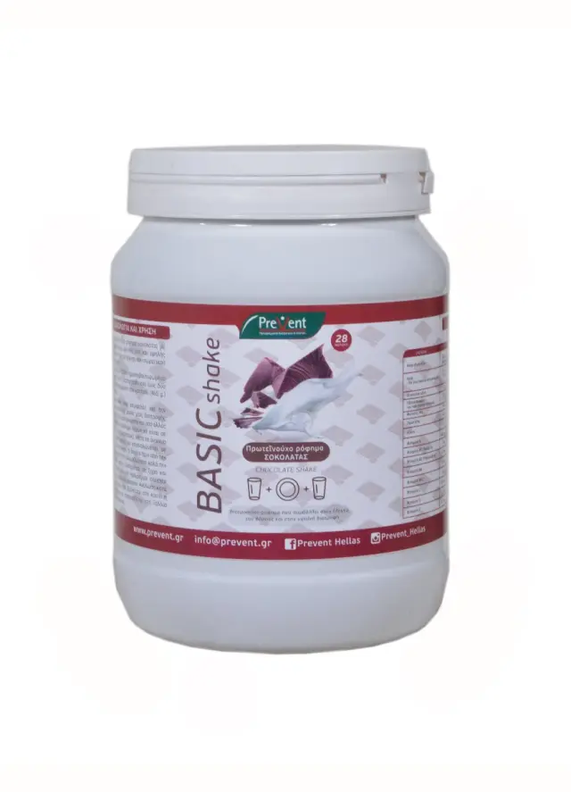 PreVent | Basic Shake | Υποκατάστατο Γεύματος με Γεύση Σοκολάτα | 465gr