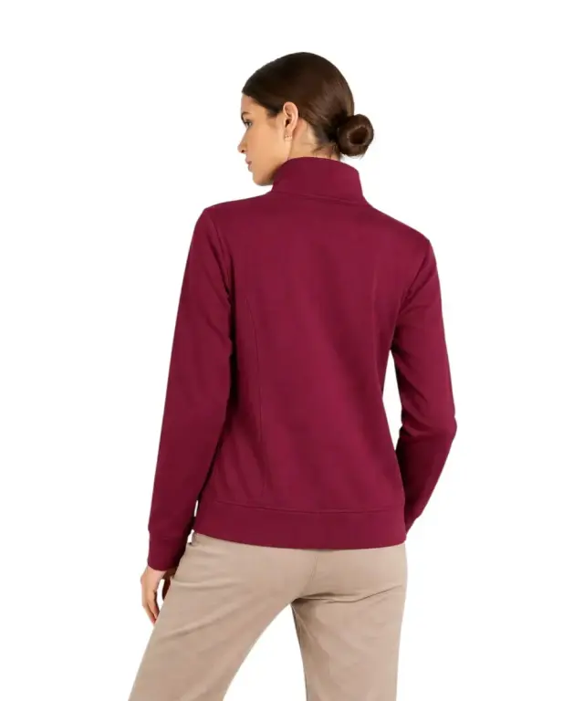 Freddy - Γυναικεία Ζακέτα Φούτερ με ζιβάγκο Comfort Fit F25WCRS1-K92 Βιολετί - XS 2