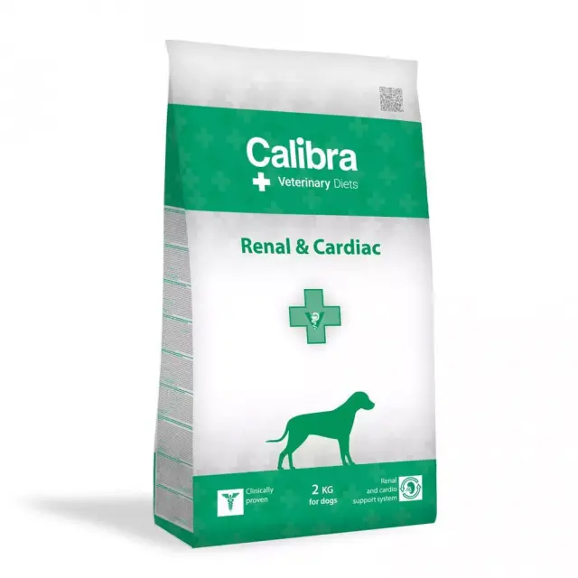 Calibra VD Dog Renal & Cardiac Ξηρά Τροφή Σκύλου με Αυγό & Ρύζι 2kg