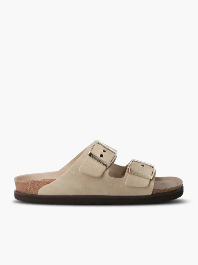 Genuins Πέδιλα Γυναικείο δέρμα Nubuck Μπεζ GEN/HAWAII PREM G104350 SAND 3