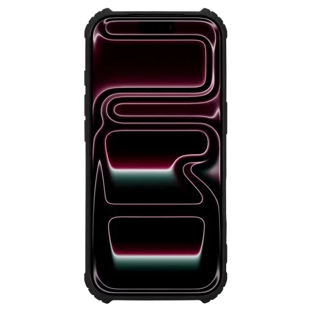 Tactical Quantum Stealth Cover for Apple iPhone 18 Pro/17 Pro Clear/Black 2