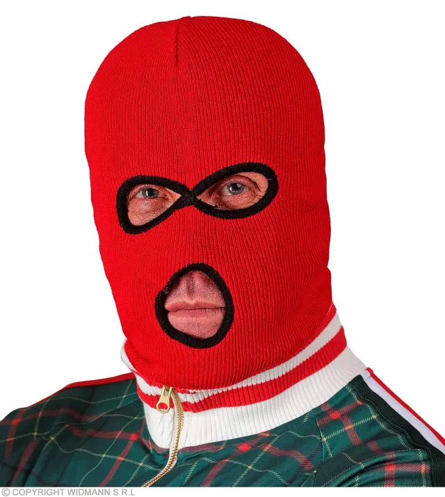 Αποκριάτικο Αξεσουάρ Κουκούλα Balaclava (Widmann) (W-42306)