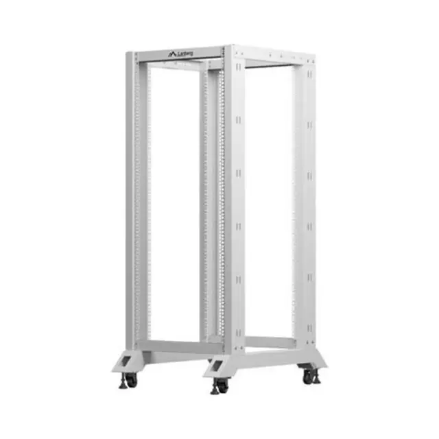 Lanberg Open Rack 19" 27U 600X800 Gray (OR01-6827-S) 2