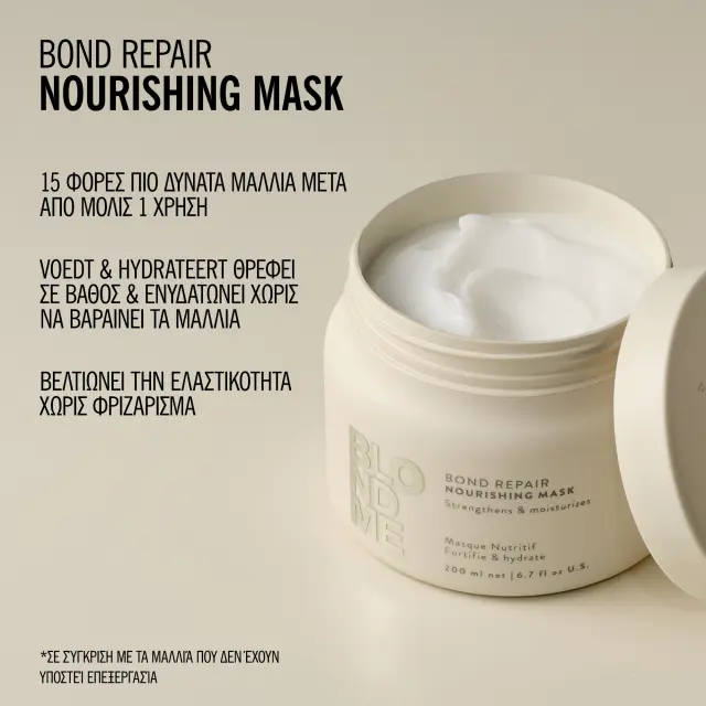 Schwarzkopf Professional BlondMe Bond Repair Nourishing Mask 500ml 3