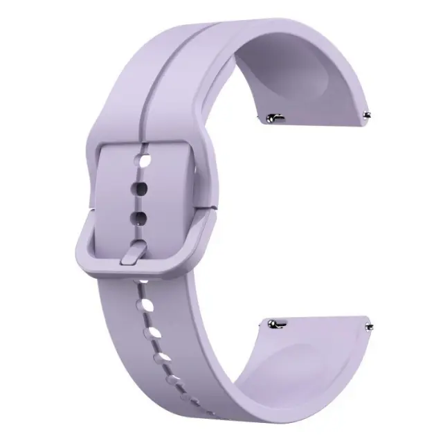 Ανταλλακτικό Λουράκι Σιλικόνης για Garmin Forerunner Sq2 (Fits All 20mm) - Purple OEM