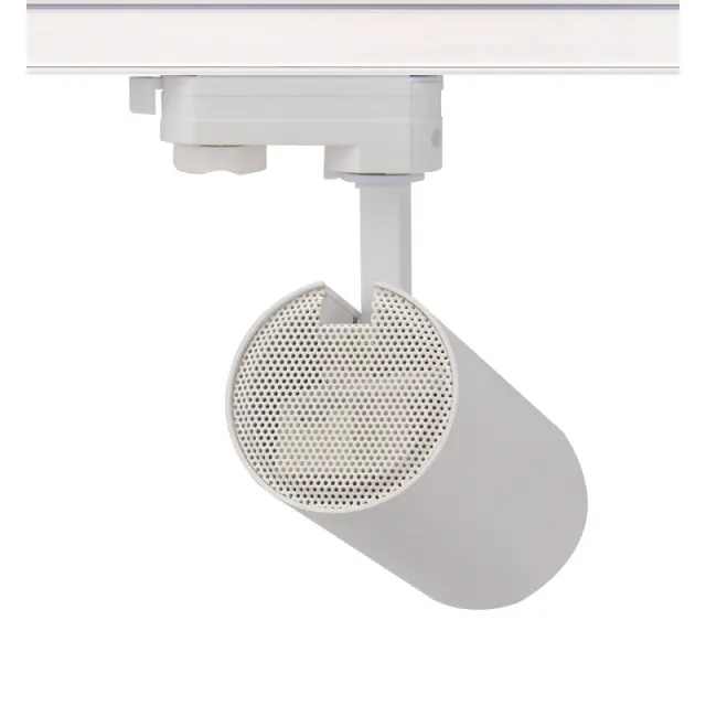 LED ΦΩΤΙΣΤΙΚΟ ΡΑΓΑΣ 230V AC 27W 3000K 3-PHASE 36° 3120LM Ra80 Φ74x170mm 5YRS ΑΜΜΩΔΕΣ ΛΕΥΚΟ / SOLINE2730W4 2