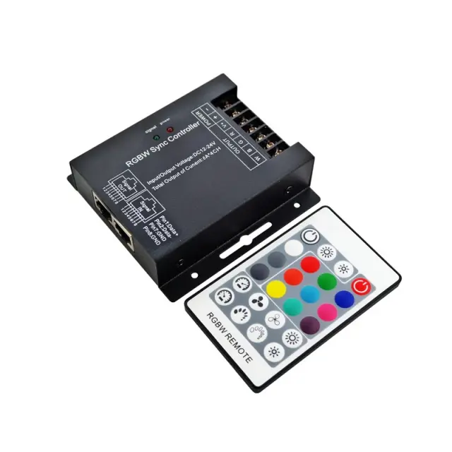 LED ΤΗΛΕΧΕΙΡΙΣΤΗΡΙΟ RGBW 32A 12V 384W & 24V 768W & RF REMOTE / SZ600-RGBW