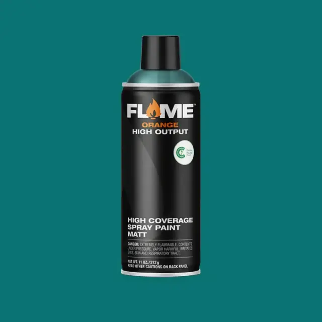 Flame Orange Spray Paint 400ml FO-606 Ocean Blue