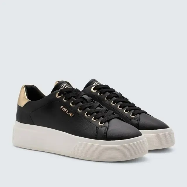 Sneakers με Chunky Σόλα Replay Notting W Noir GWZ8F.000.C000AL-C08C Μαύρο - 37 2