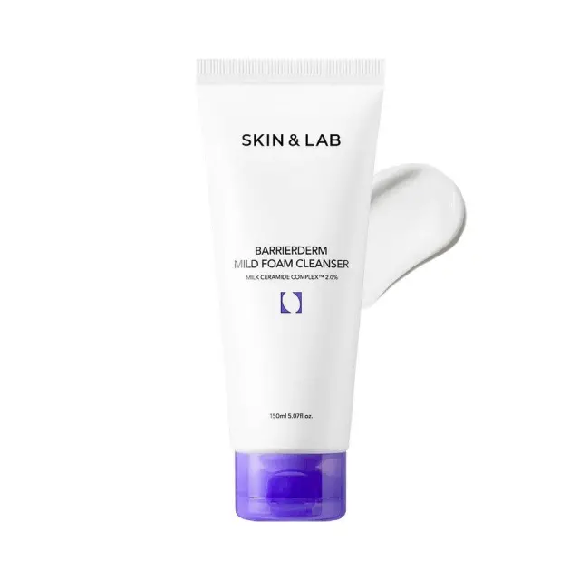 SKIN + LAB Barrierderm Mild Foam Cleanser Απαλός αφρός καθαρισμού με κεραμίδια 150ml